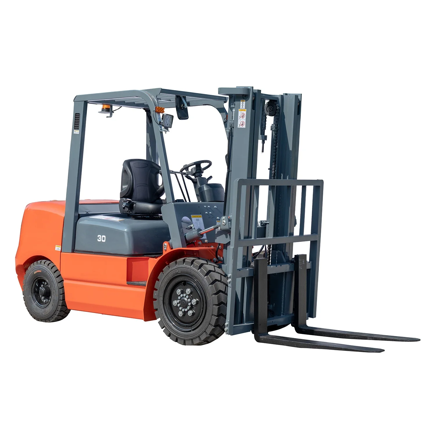 

Fast Delivery Factory Price 3 Ton Forklift Truck with 2 stage full free mast, 3m lifting height