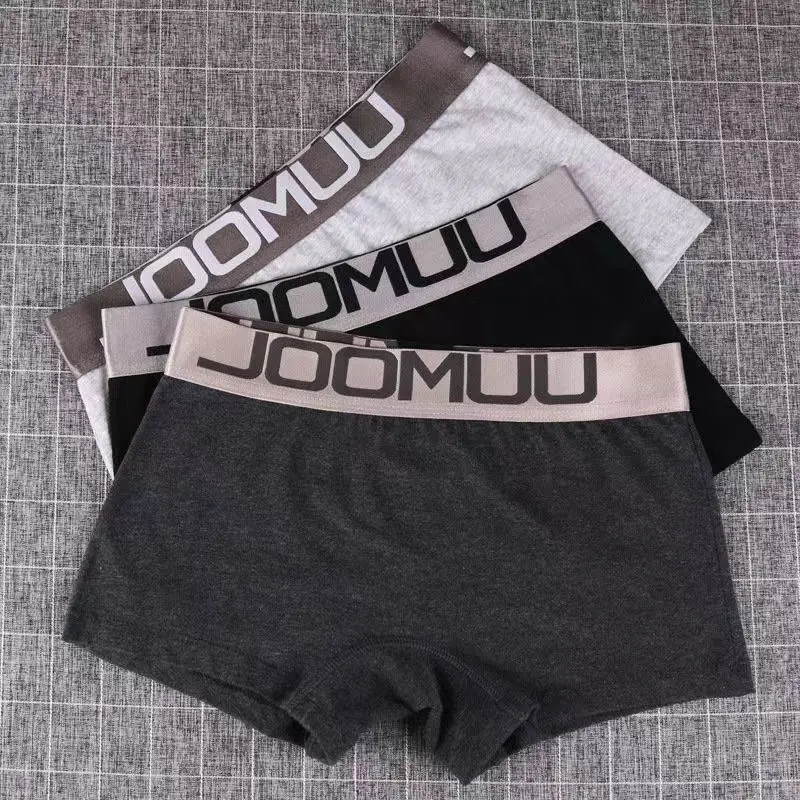 Cotton Panties Boxer Underwear Ladies Breathable Letter Belt Briefs Sports Female Knickers Boyshorts 3PCS