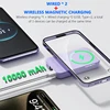Powerbank 10000mAh Wireless PD15W / PD22.5W Bracket design Power bank Fast charge For Magsafe power bank For Power bank iphone 5