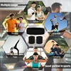 3Pcs Cotton Headbands Sweatbands Set for Running Cycling Yoga Sports Wristband Hairband Athletic Sweat Bands Moisture Wicking 4