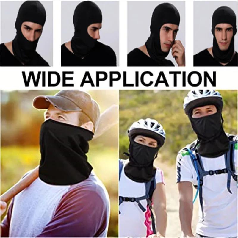 Balaclava Face Mask UV Protection Ski Mask Men Women Sun Hood Tactical Neck Gaiter Bandana Cycling Running Hiking Outdoor Sport 6