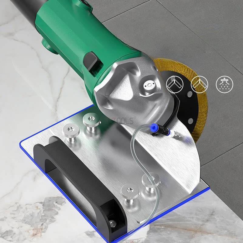Supporto Da Taglio Per Smussatore Angolare 45° – Regolabile 12mm, In Acciaio Ispessito, Per Piastrelle Smaltate E Pietra, Tagli Precisi Senza Sbavature