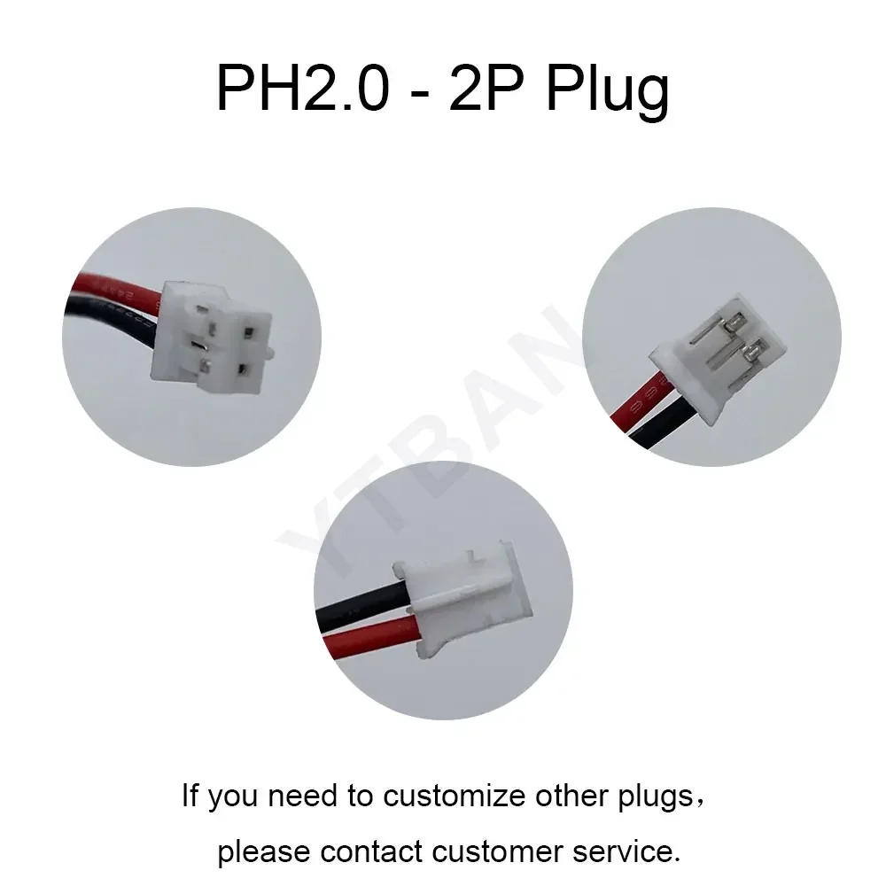 3.7V 500mAh 902030 Polymer Lithium Battery Rechargeable  for Bluetooth Speaker Consumer Electronics Toys MP5 LED Light - 4
