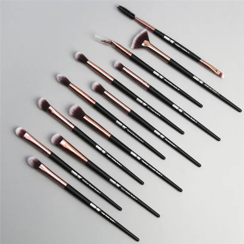 Makeup Brush Set Makeup Brush Makeup Tool Set Makeup Tool Professional MAANGE Makeup Brushes Set 12pcs/Set Eye Shadow Blending Eyeliner Eyelash Eyebrow Brushes For Makeup #297567