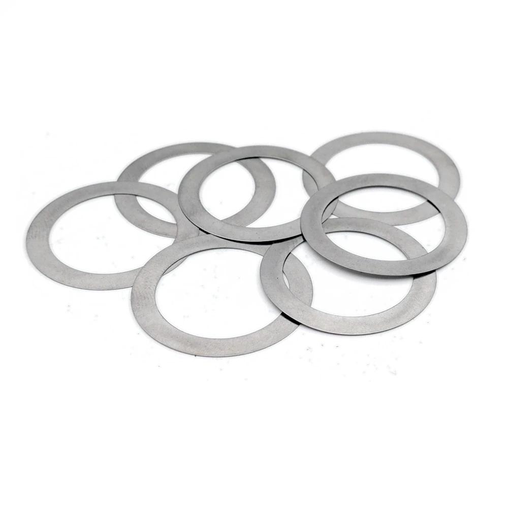 M16-M60 Shim Stainless Steel Ultra Thin Adjusting Flat Washer High precision Axle Bearing Spacer Gasket Thick 0.1 0.2 0.3 0.5 1.