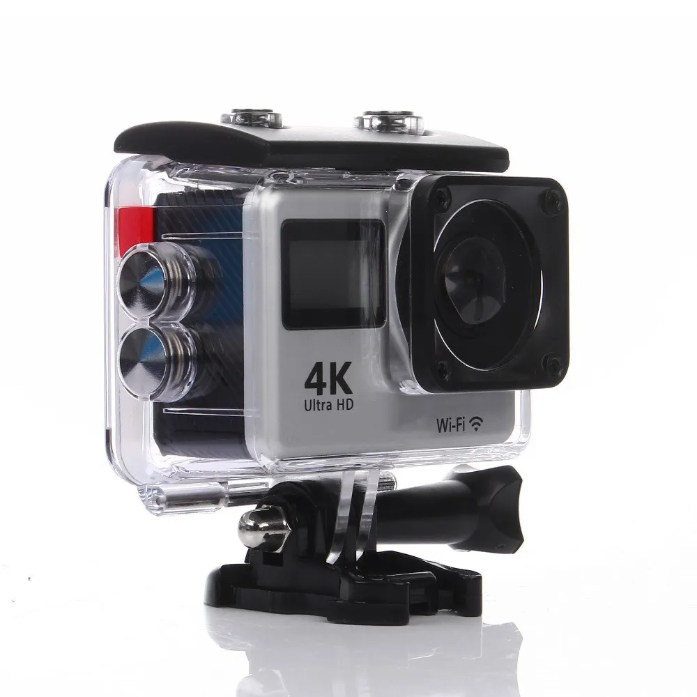 2024 4K 울트라 HD 액션 카메라, 더블 IPS LCD 와이파이 20MP 170D 30m, Go 방수 프로 스포츠 DV 헬멧 비디오 카메라 Allwinner