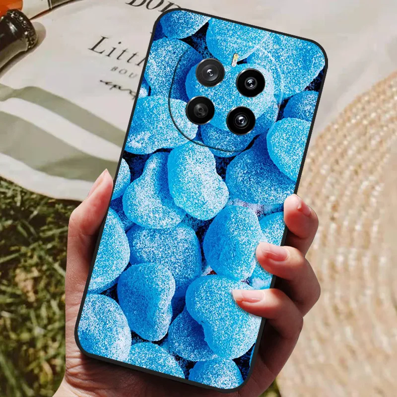 Luxury Painted Silicone Phone Case - Protective Back Cover