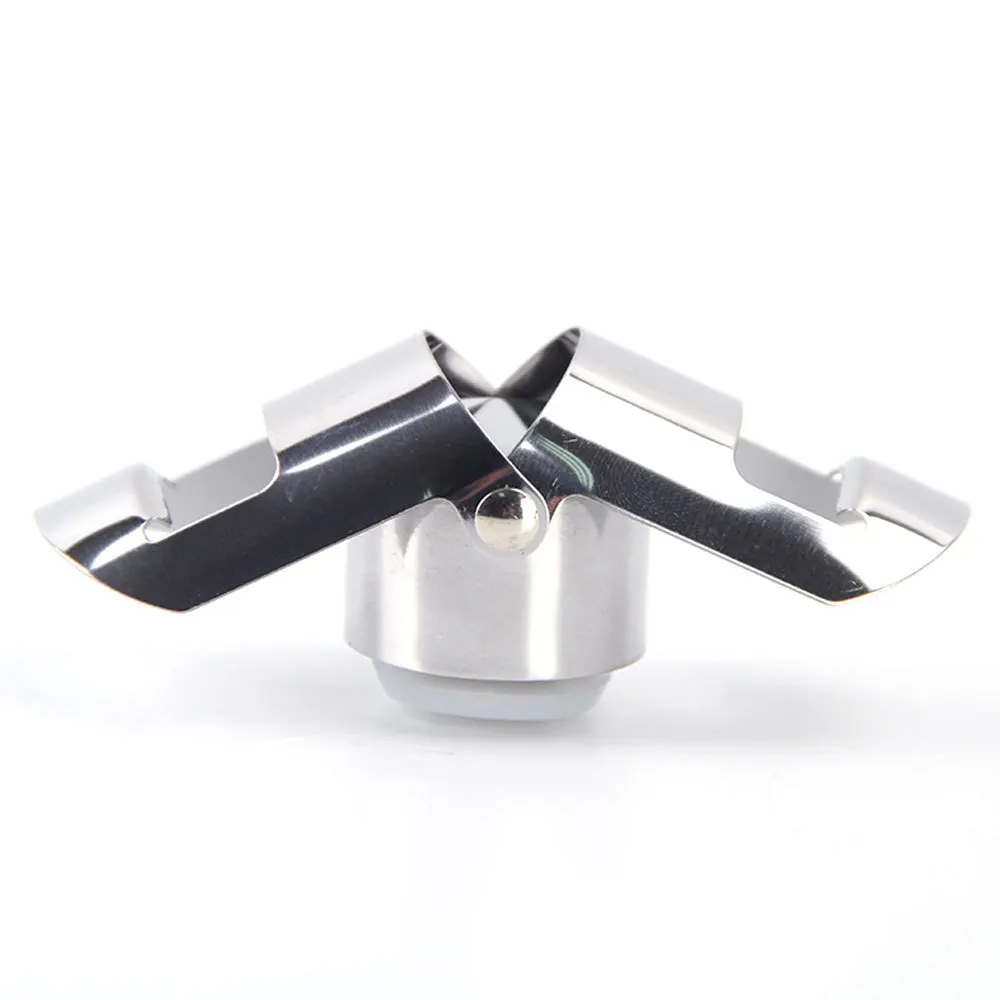 1pcs Stainless Steel Wine Stopper Champagne Sparkling Bottles Keep Bubbles Home Bar Tools wine stopper wine stoppers