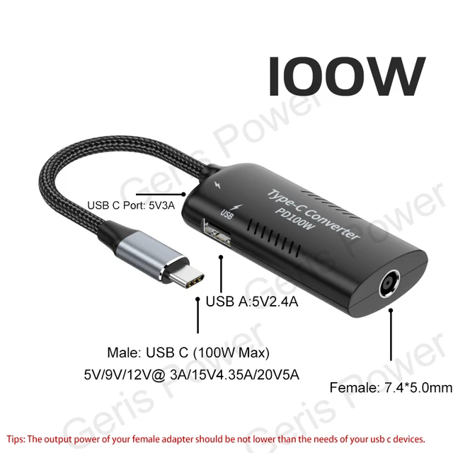 Pwr - Cargador adaptador de corriente USB tipo C de 65 W, cargador USB C  para Apple MacBook Pro, Samsung, Nexus, Nintendo Switch, Lenovo, ASUS,  Acer