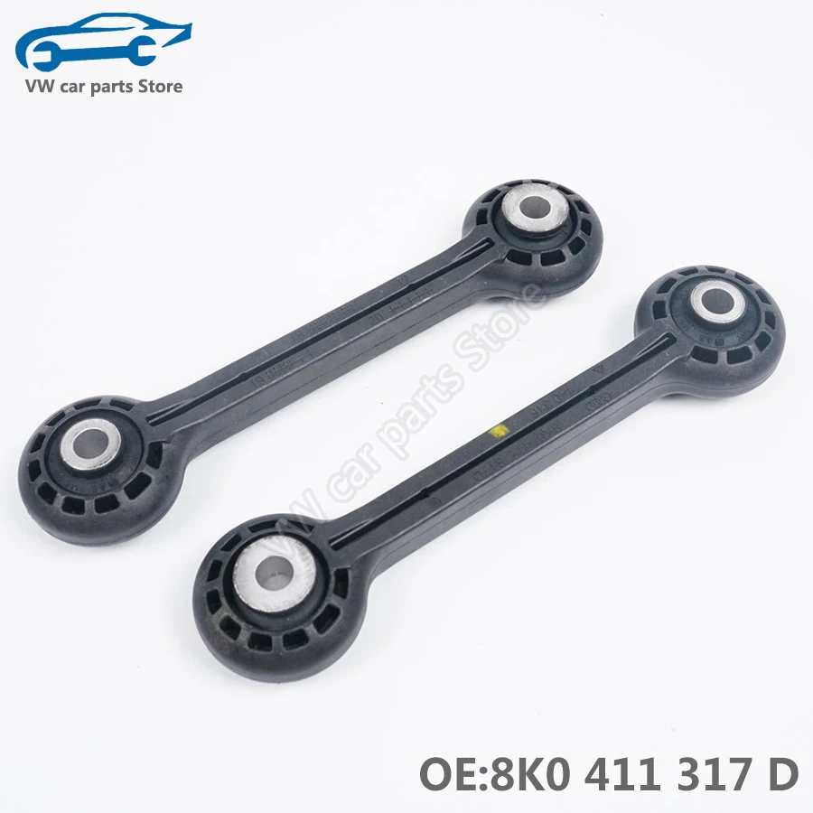 8K0411317D 2PCS Front Sway Bar Stabilizer Link Connect Rod L R For Audi A4 B8 Q5 A5 A4L A6LC7 A7 8K0 411 317 D heim joint end links kit