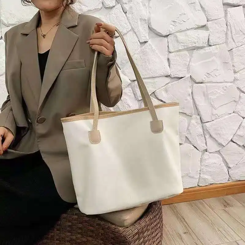 

Женская однотонная вместительная сумка сумки-шопперы для женщин Bolsa Feminina, новинка 2021, дизайнерские универсальные сумки через плечо для покупок