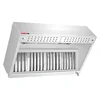 Commercial Kitchen Extractor Hoods Cooking Fresh Air Exhaust Hood Stainless Steel Range Hoods Kitchen Island 1