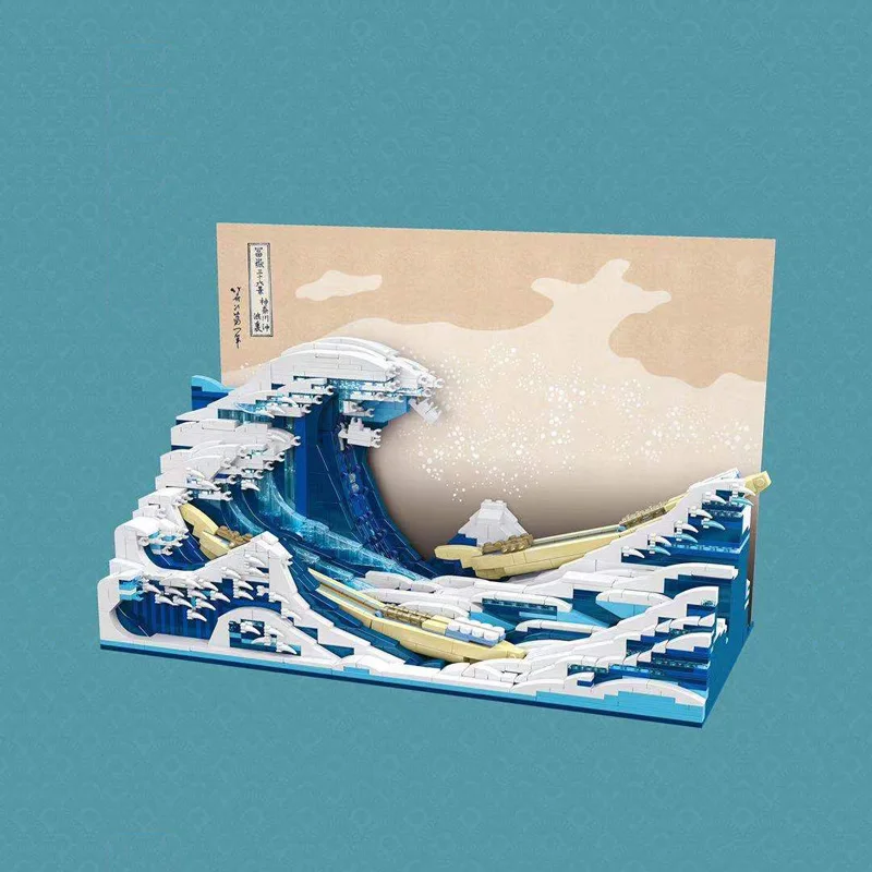Creative Japanese Artwork The Great Wave off Kanagawa
