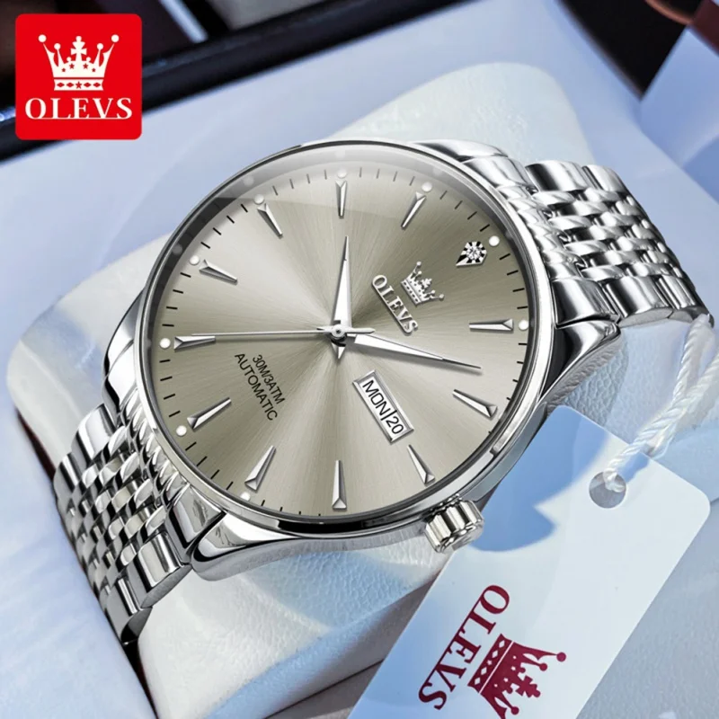 

OLEVS 6635 New Arrival Wristwatches Mechanical Luxury Automatic Brand Fashion Business Wrist Watch