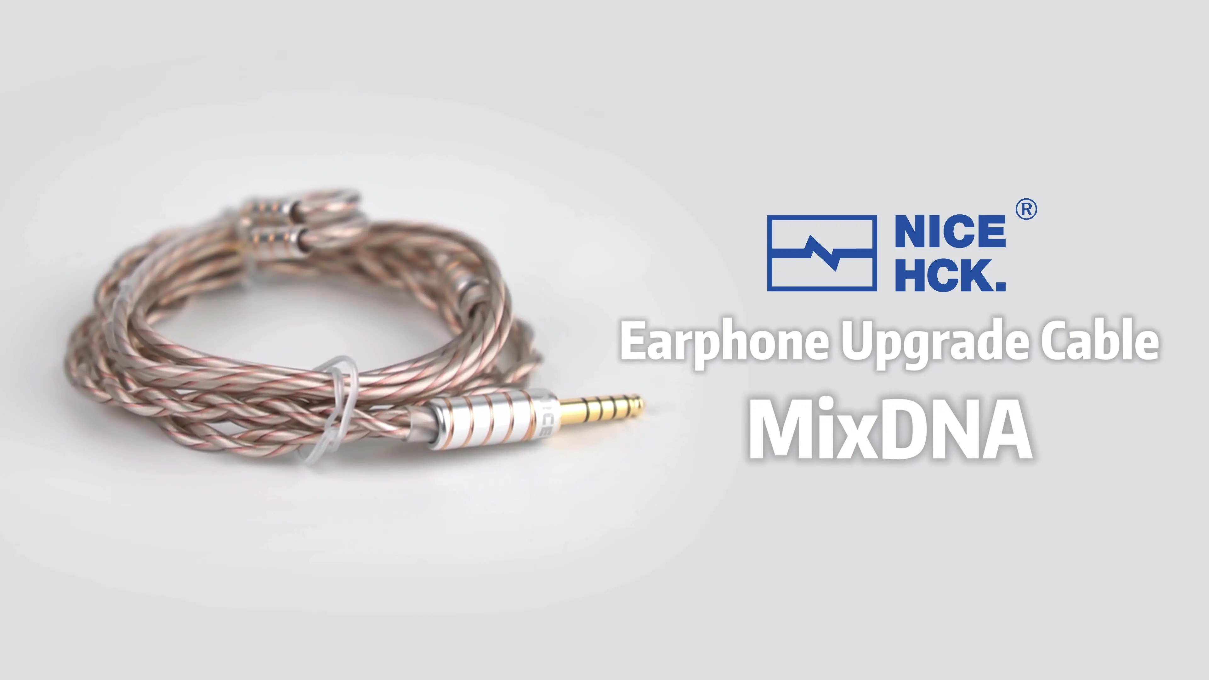 NICEHCK MixDNA Audio Cable 6N Sliver Plated Copper+6N OFC Mixed
