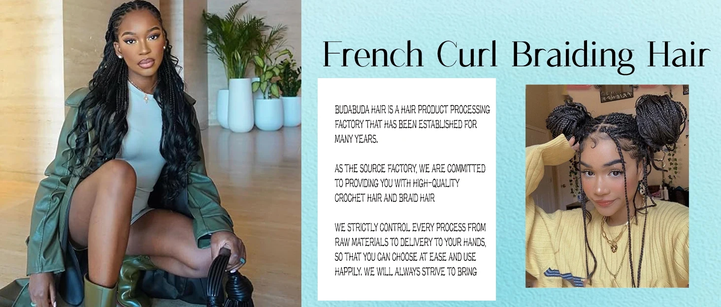 French Curls Braiding Hair Image 2