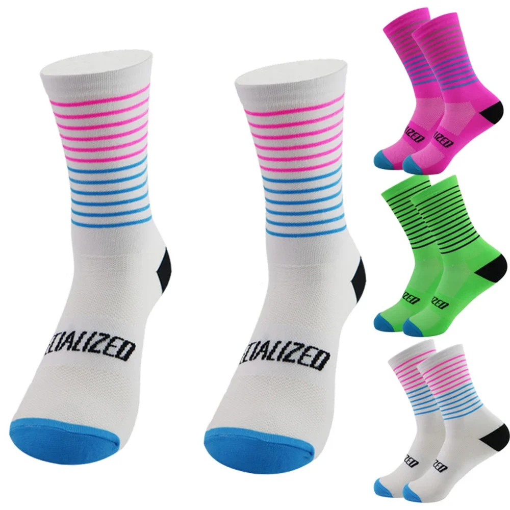 Cycling Socks 1 Pair High Quality Professional Sports Road Bicycle Socks Breathable Outdoor Bike Racing Cycling Socks