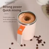 New Portable Temperature Heating Magnetic Stirring Mug Coffee Milk Mixing Cup Home USB Rechargeable Double Drinking Mouth Cup 4