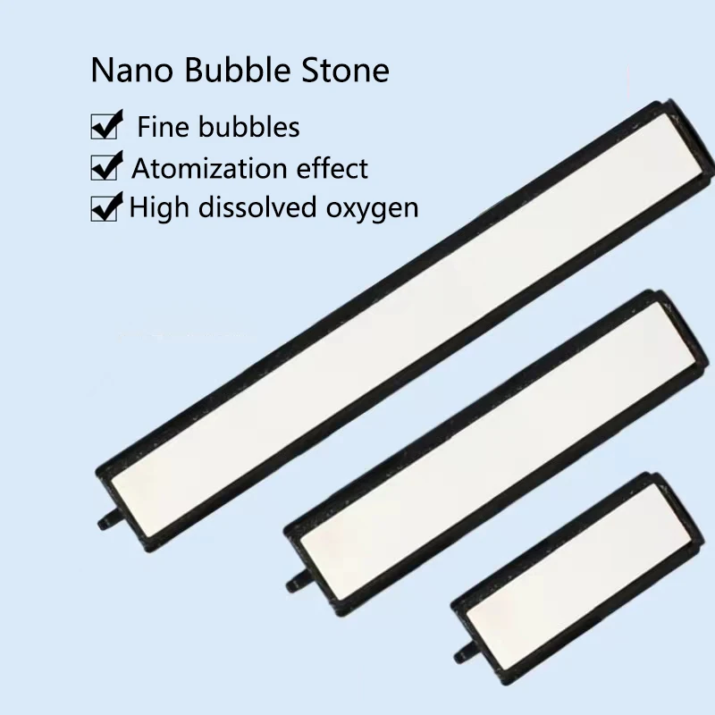 

High Quality 10cm Nano Air Pump Sand Stone Aquarium Oxygen Pump Fresh Air Stone Nano Bubble Bar Aquarium Fish Tank Aerator Pump