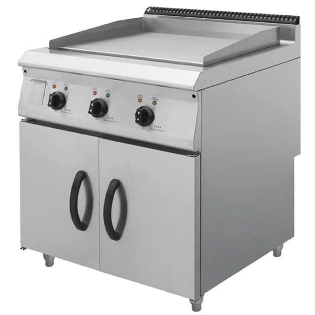 Commercial Kitchen Equipment 4 Burner Electric Flat Hot Cooking Range Plate 3