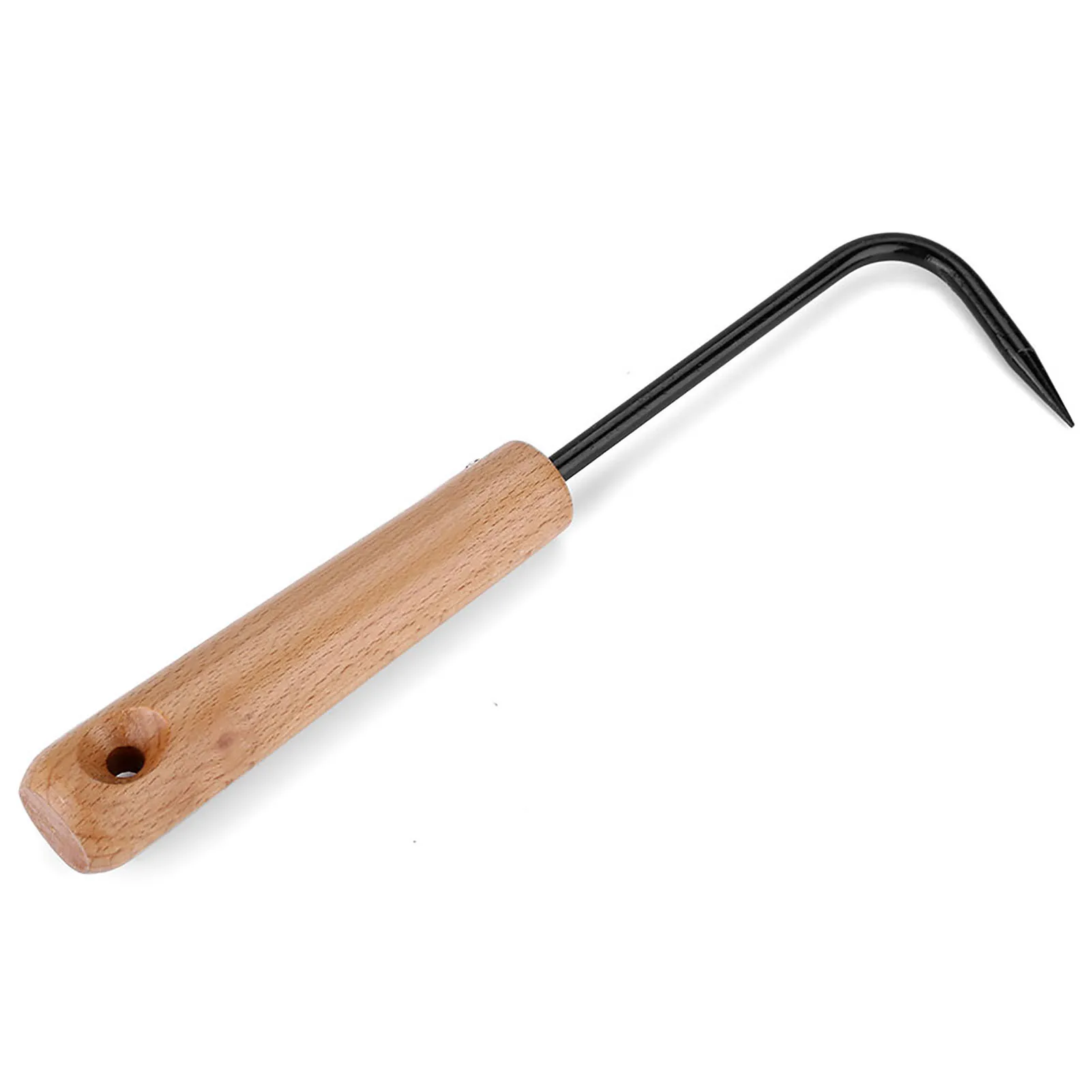Garden Tools Sturdy Iron And Beech Bonsai Root Hook with Wooden Handle Gardening Tools