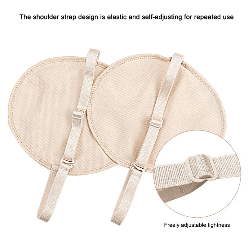 Underarm Sweat Shield Pad Washable Armpit Absorbing Sweat Guards Strap Antiperspirant Underarm Pads Anti PerspirationPatch underarm sweat pads