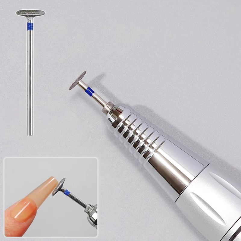 

Removal Head Diamond Electric Nail Drill Bit Disc Grinding Burr T Mills Grinder Cuticle Cutter Art Tools Nail Polishing Bits