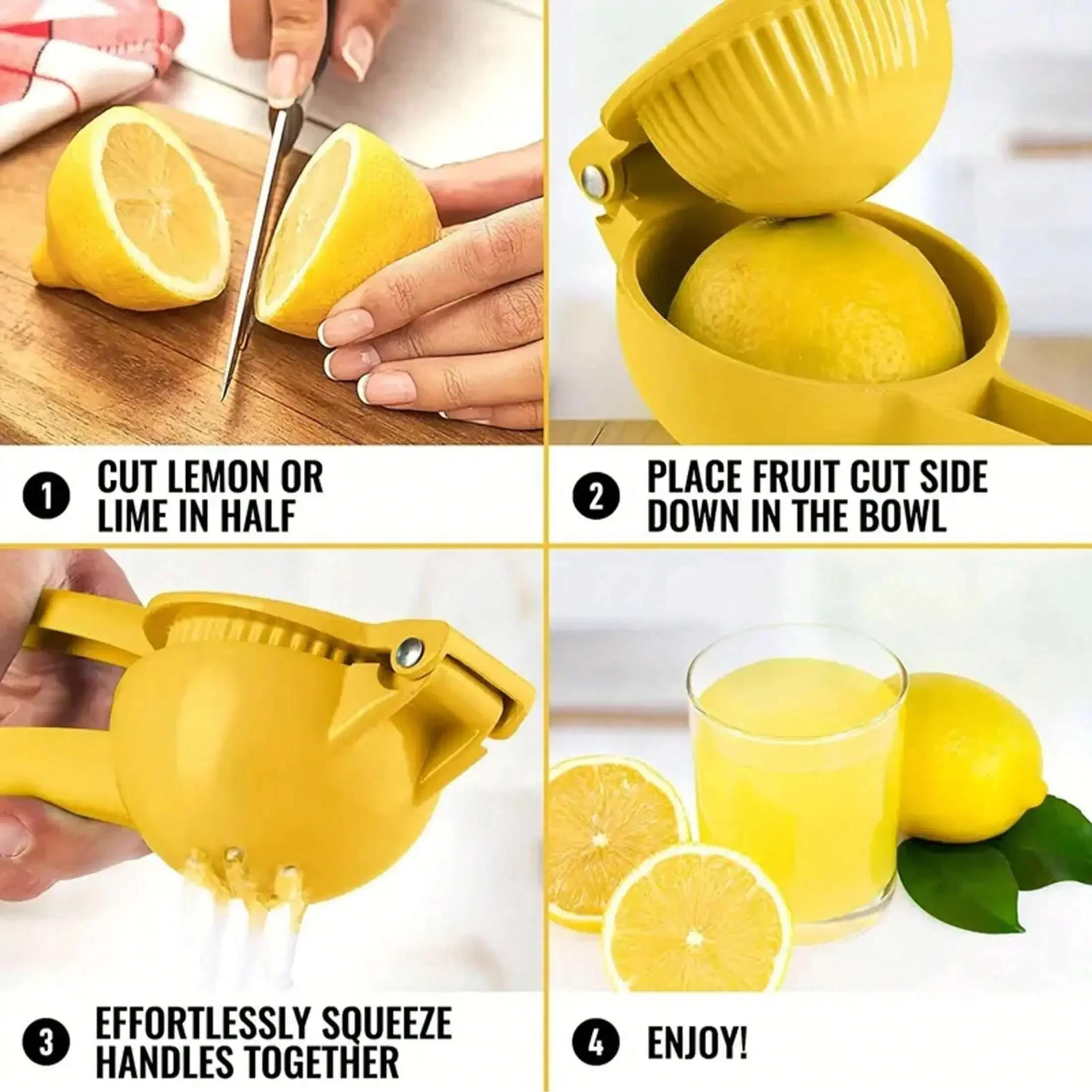 Manual Citrus Juicer Hand Squeezer 3