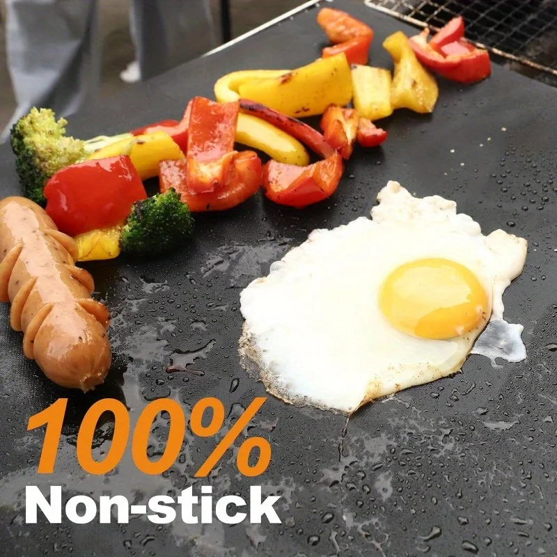 Oven Liner 2pcs Oven Liners For Bottom Of Microwave BPA And PFOA Free Oven Mats 16x13 Inch Thick Heavy Duty Non-Stick Mat For Grills BBQ