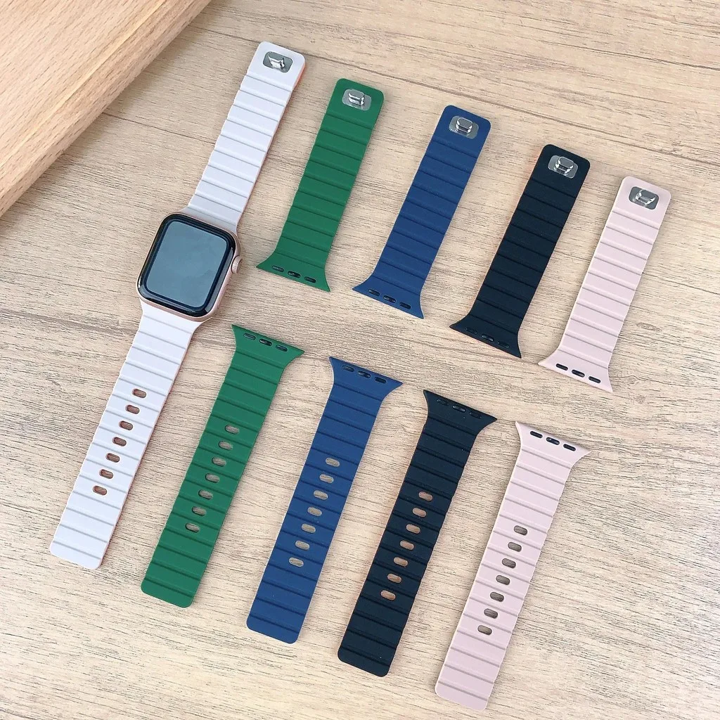 Silicone Magnetic Bracelet Watch Band