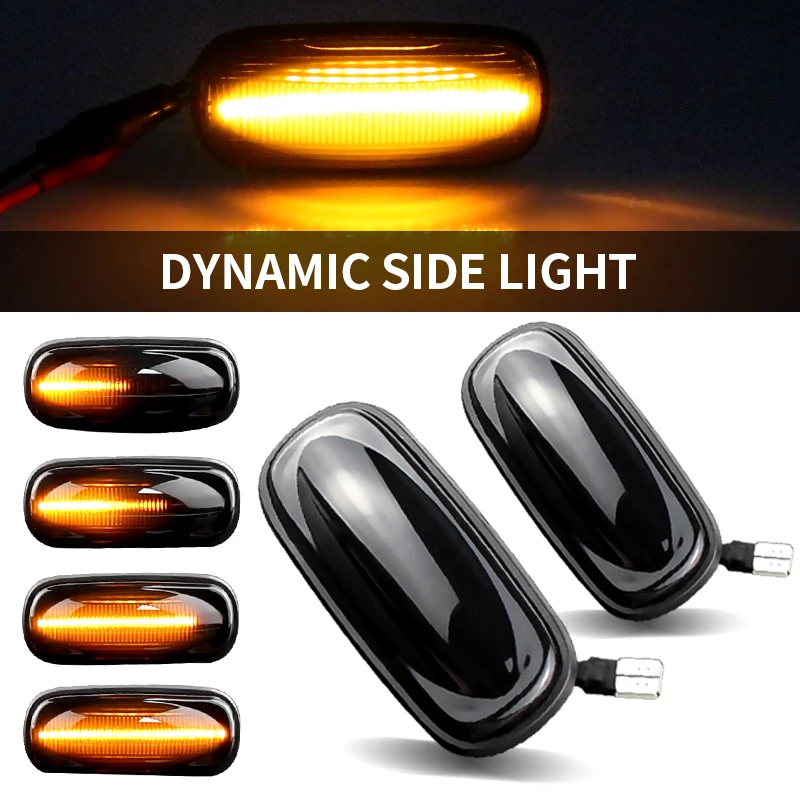 Feux De Position Latéraux LED Dynamiques Pour Land Rover Discovery 2, Defender, Freelander 1 - Clignotants Fluides - 11