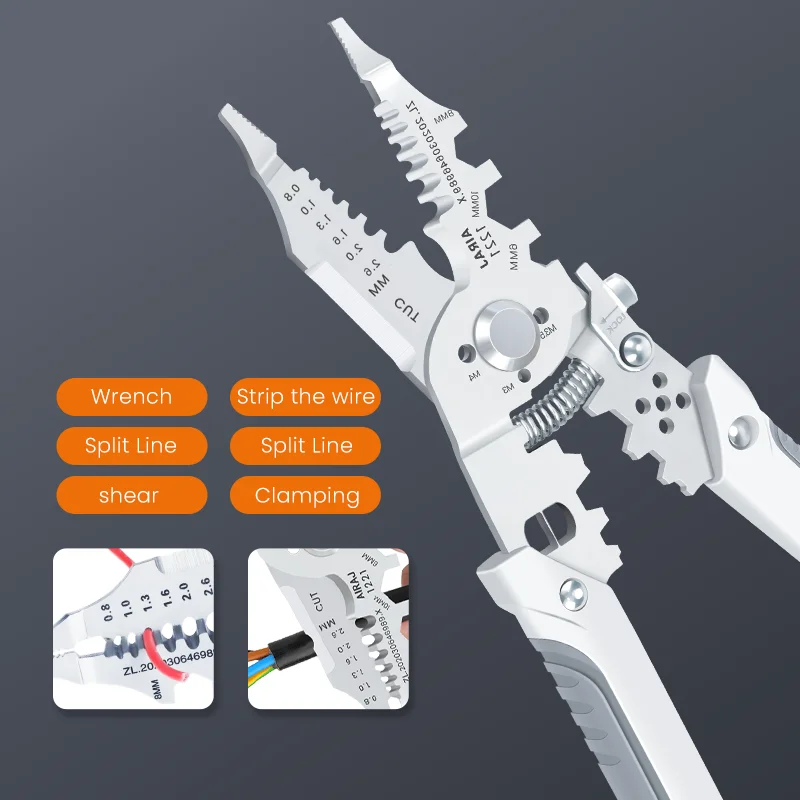 Multi-Function Automatic Wire Stripper and Crimping Tool