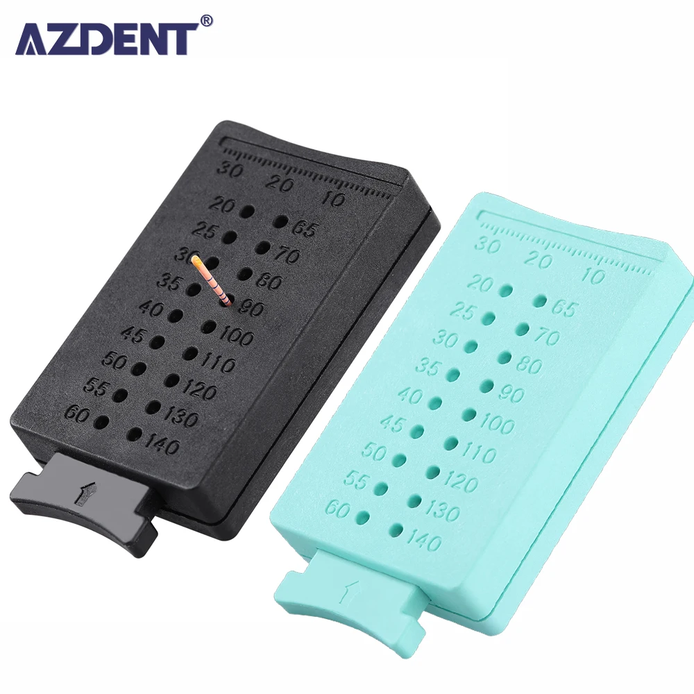 AZDENT Dental Instruments Endo Rulers Gutta Percha Cutter Measering