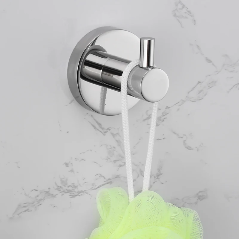 Mirror Chrome Bathroom Hardware 304 Stainless Steel Towel Rack Toilet Paper Holder Soap Holder Towel Bar Toilet Accessories