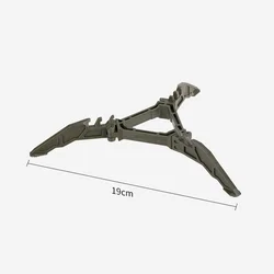 Compact Foldable Gas Canister Stand (Army Green)