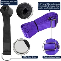 3M Door Flexibility Stretching Yoga Stretch Strap Leg Stretcher Strap D-Ring Belt Dance Gymnastics Resistance Fitness Gym Bands - Image 2