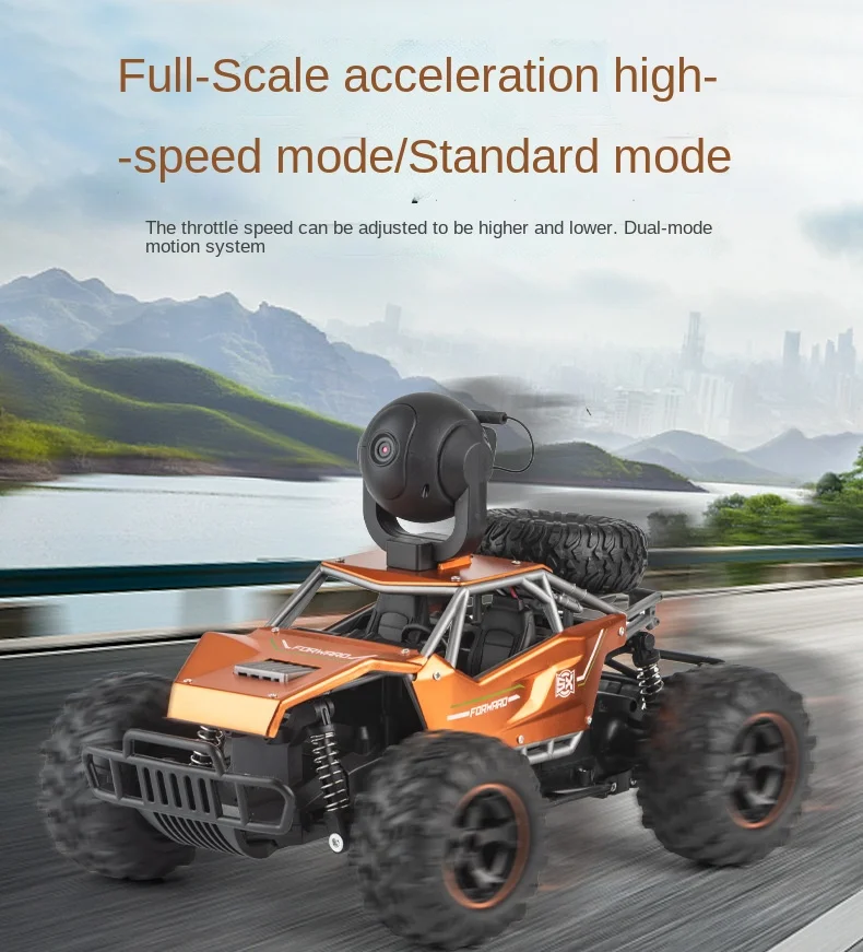 rc race tracks near me New RC Car 720P 1080P HD Camera Metal Frame High-speed  Remote Control Truck Vehicle Climb Car Toy for Boys rc trucks 4x4