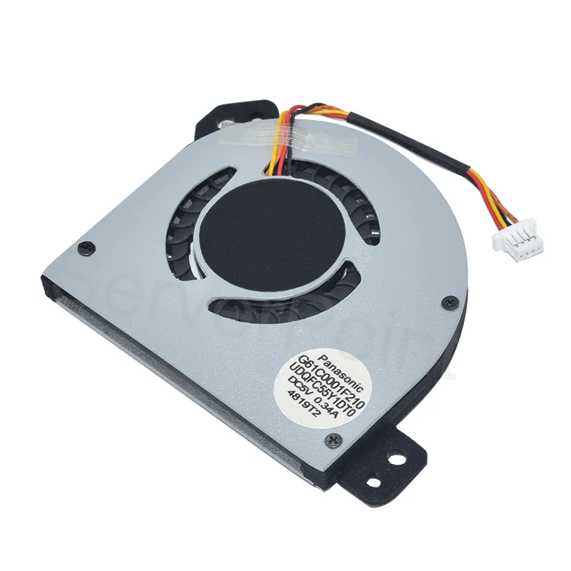 

Прошедший необходимое тестирование G61C0001F210 UDQFC55Y1DT0 4920T2 DC5V 0.34A четыре провода Охлаждающий вентилятор для Toshiba планшет WT310 Portege Z10T-A Z15T-A