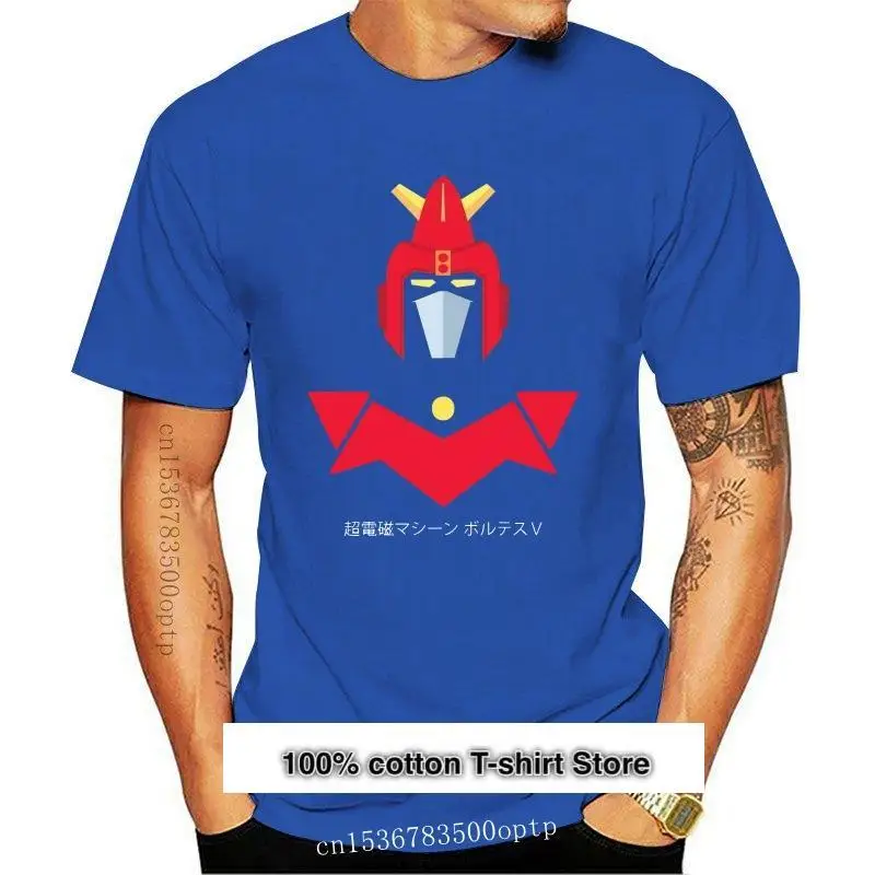 Nuevo Voltes V 70 Robot Camiseta Anime De Dibujos Animados