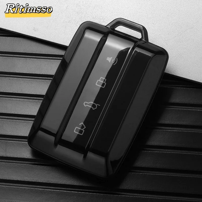 Premium Soft TPU Car Remote Key Fob Case Cover Protector - Durable Car Accessory