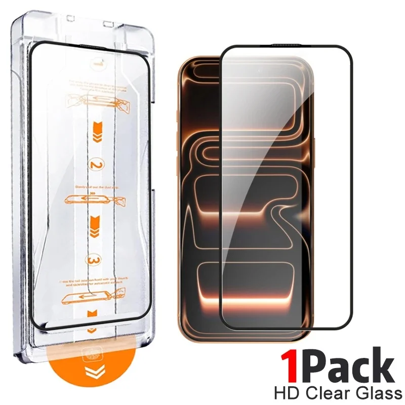 Protetor de tela de vidro temperado anti-peep para iPhone 17 Pro Max 17Air Vidro protetor de privacidade fácil instalação para iPhone 17Pro