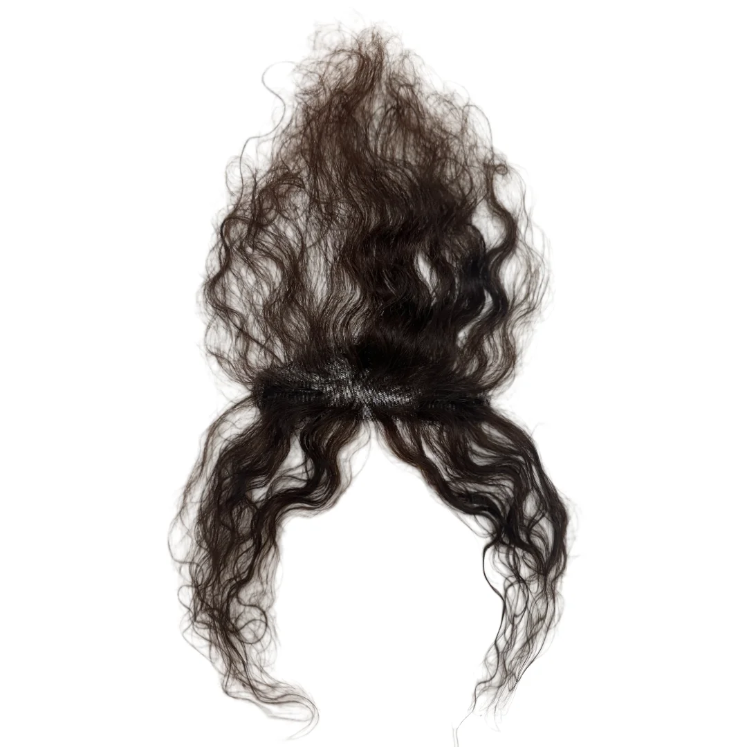 Frangia ricci in capelli veri con clip per diradamento capelli_voghion.com
