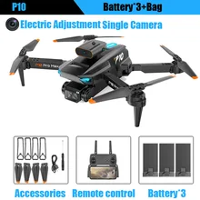  KBDFA P10 New 8K Drone Professional FPV Dual HD Camera ESC WIFI 5G Transmission Quadcopter Obstacle Avoidance Drone for Children 