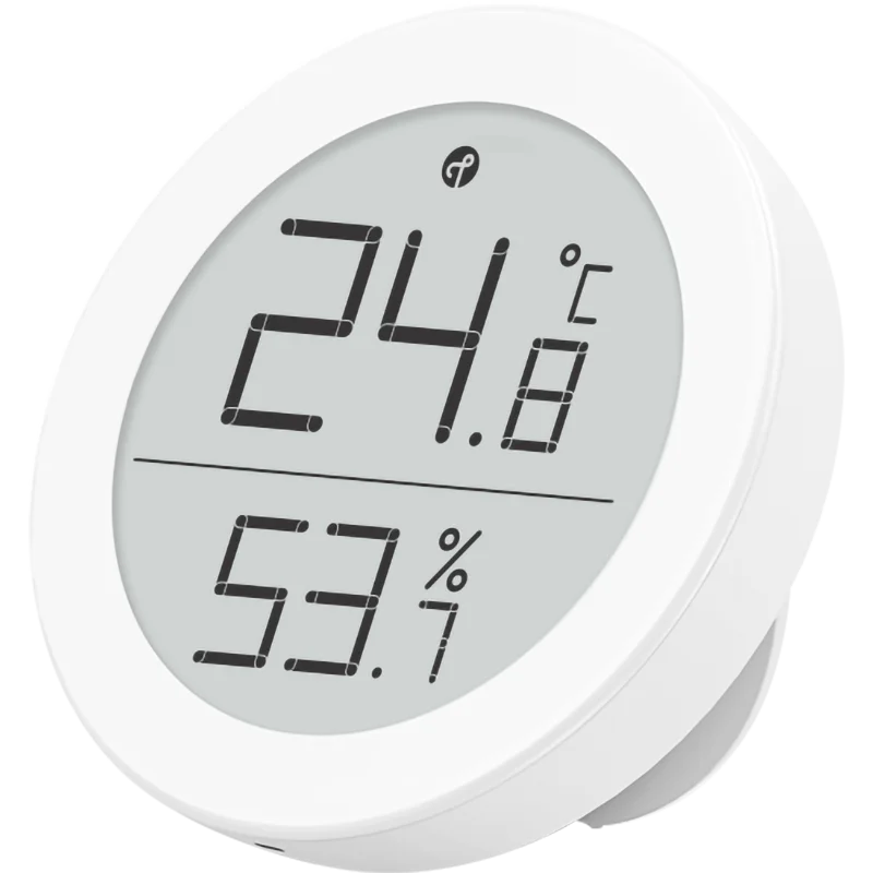 Qingping Thermometer Hygrometer Support Bluetooth Electronic Ink Screen  High Precision Sensors Work With Apple Homekit Thread - AliExpress