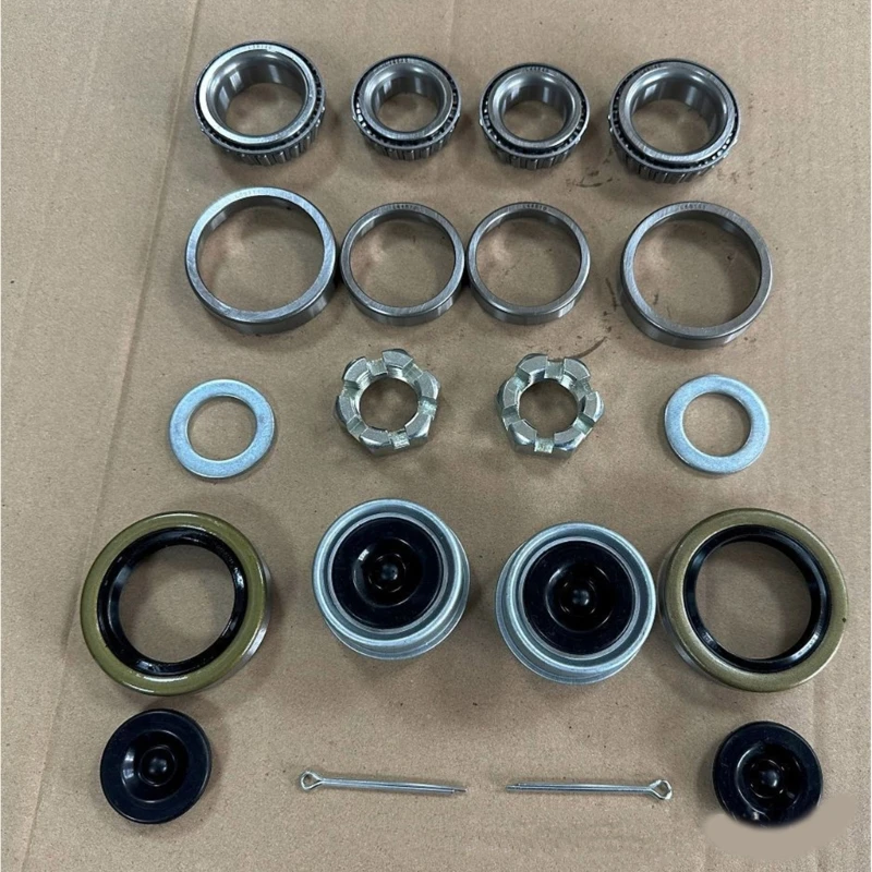 Wheel Hub Oil Seal Bearing Set Trailer Bearing Kits Axles Dust Cap Wheel Hub Hub Grease Seal for L68149 L68111