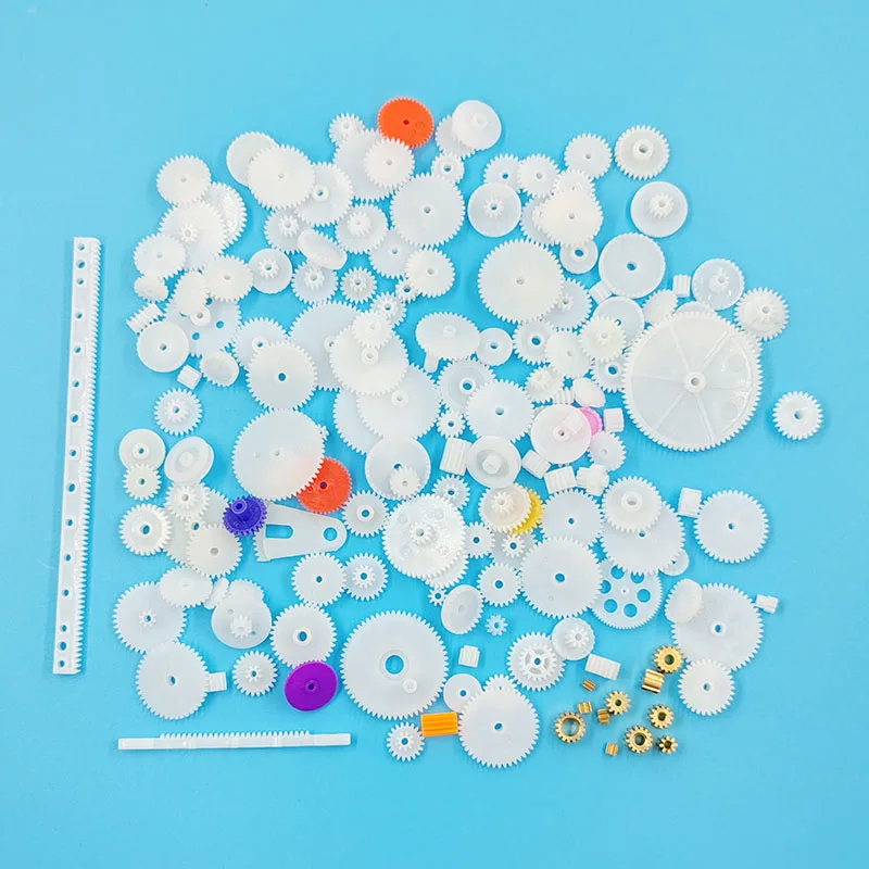 Engrenagens Mescladas com 168 Tipos de Pacote de Engrenagem Peças de Brinquedo Classe Controle Remoto Motor de Carro Desaceleração Pinhão Velocidade Mix168