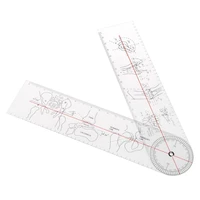 Goniometer Angle Medical Ruler Rule Joint Orthopedics Tool Instruments Plastic #319 1