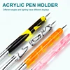 Acrylic Nail Art Painting Pens Dual-Head Dual-Purpose For Nail Design Soft Slender Brush Gradient Gel Drawing Diy Brush 3