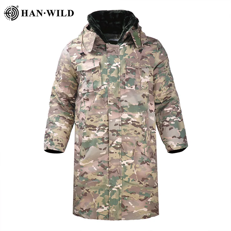

-30℃ Men Jackets Tactical Clothing Camo Jacket Thick Inner Windbreaker Outdoor Army Hiking Camping Coat Waterproof