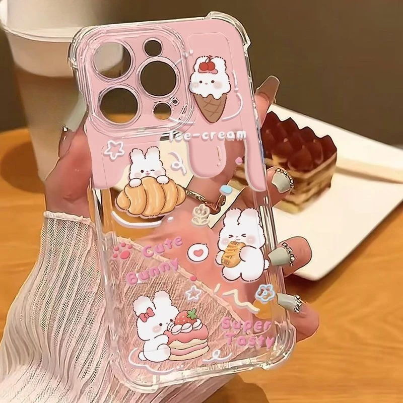 Cartoon Rabbit Design Phone Case - Fun & Stylish Protection Cover